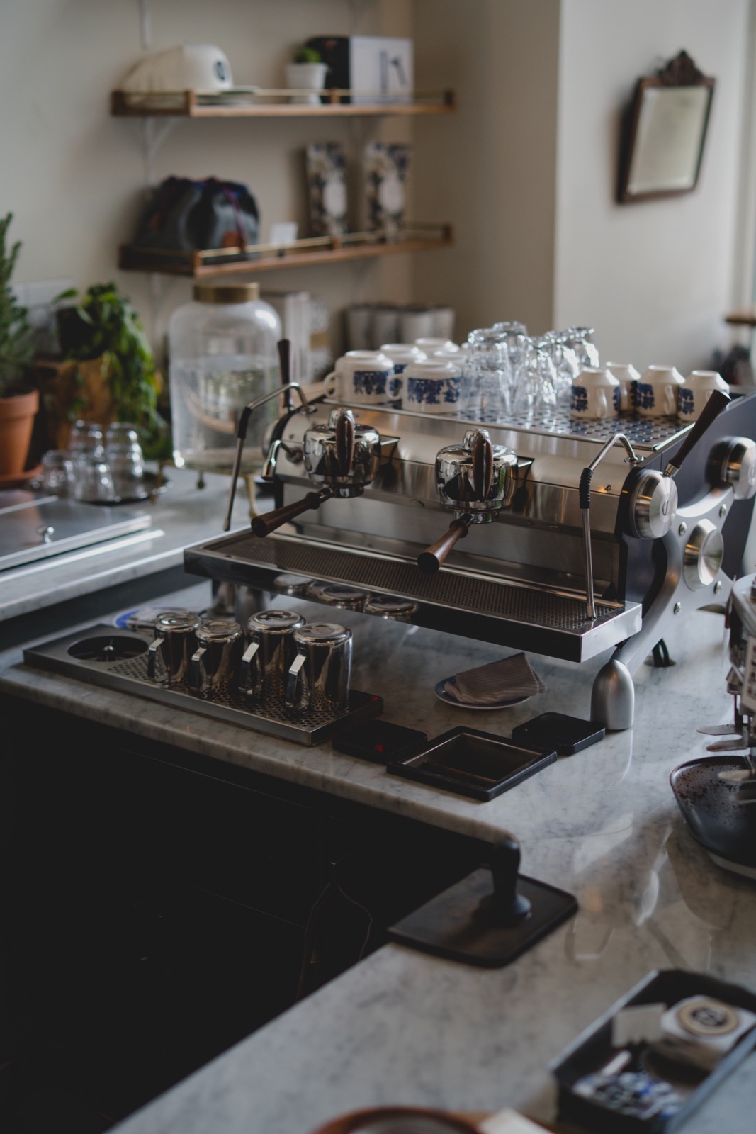specialty coffee shop interior